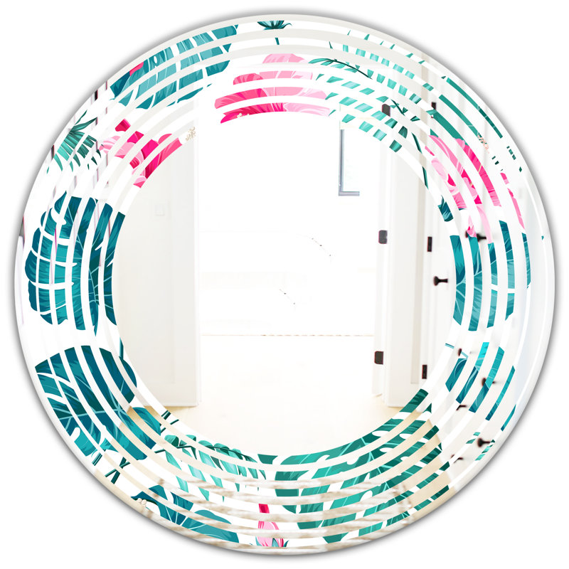 Miroir mural Wave, H 31,5 po x l po