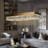  Shymir 1 - Light Dimmable Crystal LED Kitchen lsland Pendant
