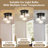 3-Light Semi Flush Mount Ceiling Light, Modern Matte Black Crystal Fixture For Kitchen, Entryway & Bedroom-798157025