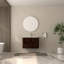 Meuble-lavabo mural 30 po avec lavabo flottant et deux tiroirs 30 po
