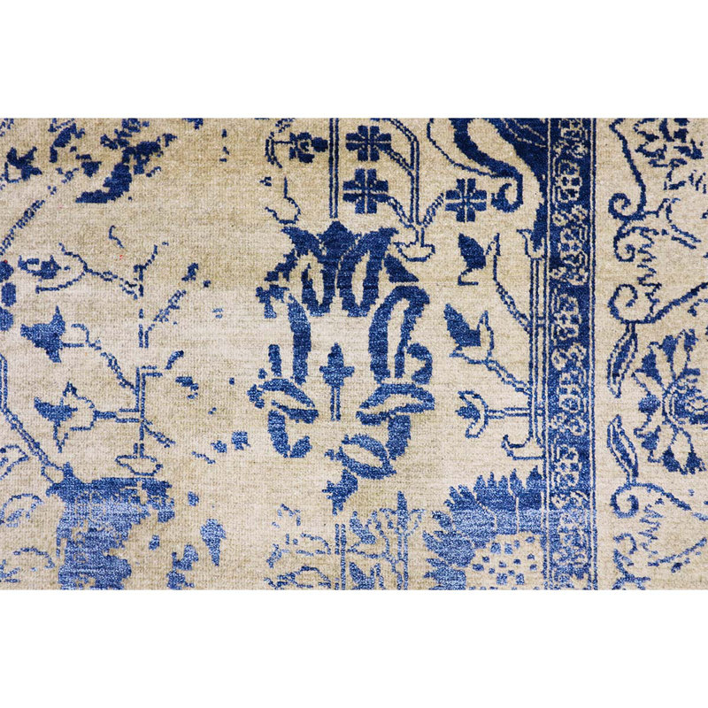 Floral Area Rug, Rectangle 6' x 9'
