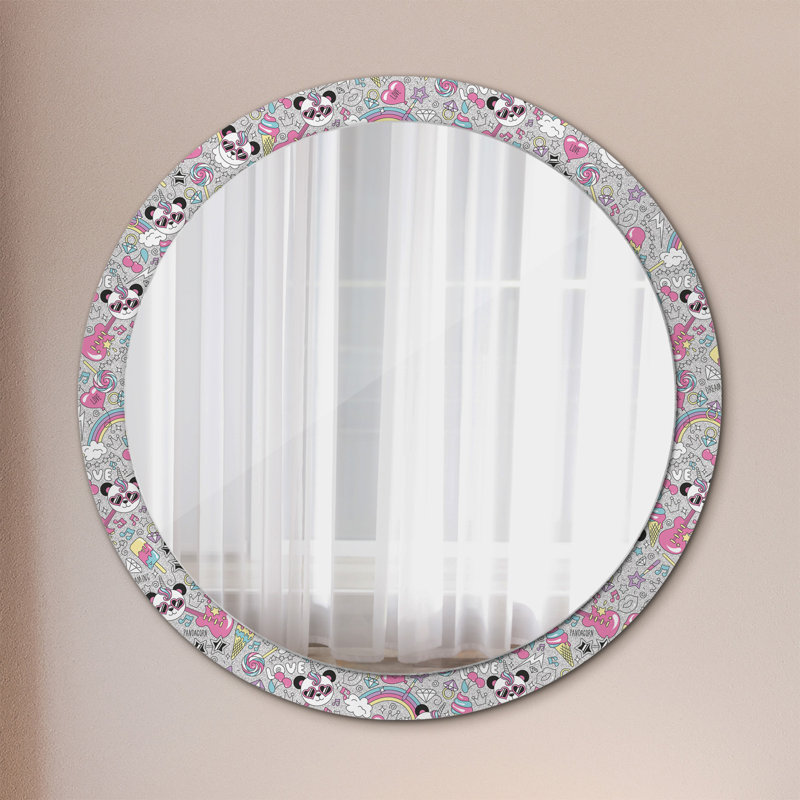 Huldar Glass Flat Wall Mirror