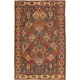 Antique One-of-a-Kind Rectangle 10'7" X 16'9" Hand Knotted Area Rug