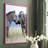 African Affection Framed Print - Solid Wood-1086886792-1086886799