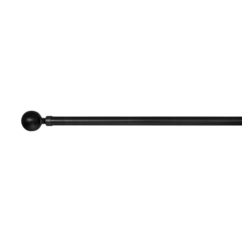 Tringle à rideaux simple Shimaya, 28" - 48"