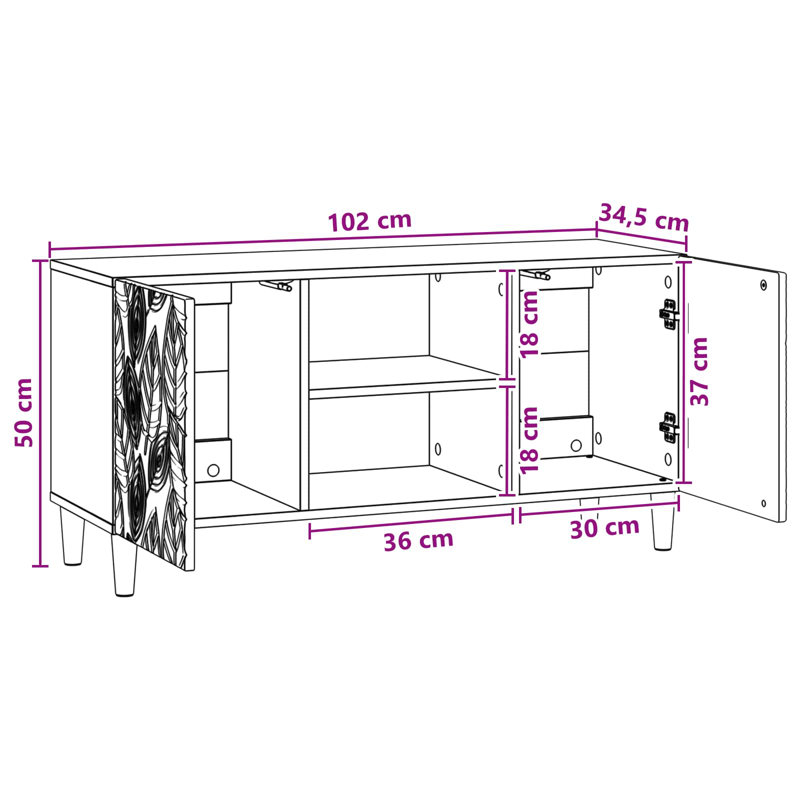TV Stand for TVs up to 43"