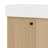 21.6" Stylish Bathroom Vanity Featuring Ceramic Sink