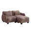 Sofa With Movable Ottoman-377230920