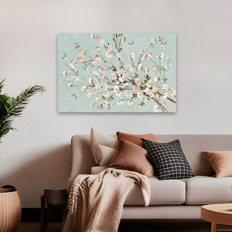 Paysage, nature, plantes, fleurs, art mural Innocent, H 32 po x l 48 po