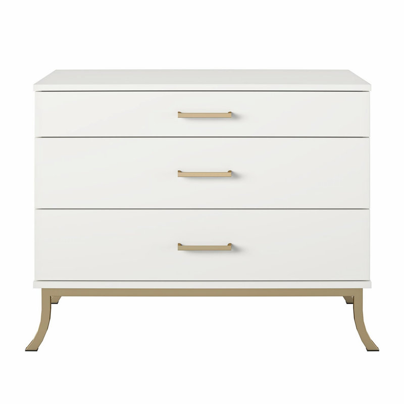 Commode 3 tiroirs pour chambre à coucher