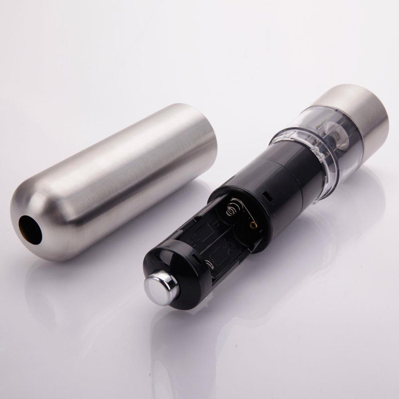 Electric Automatic Salt and Pepper Grinder Set