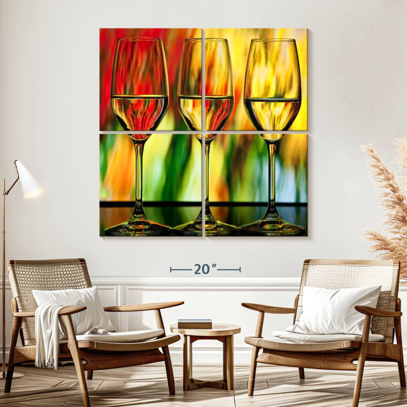 Happy Hour champagne, H 57 po x l 57 po