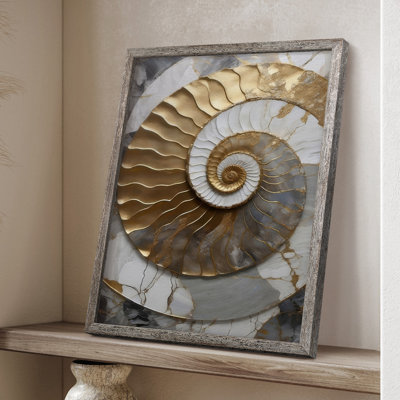 «Plaster Dreams III», reproduction encadrée - bois massif