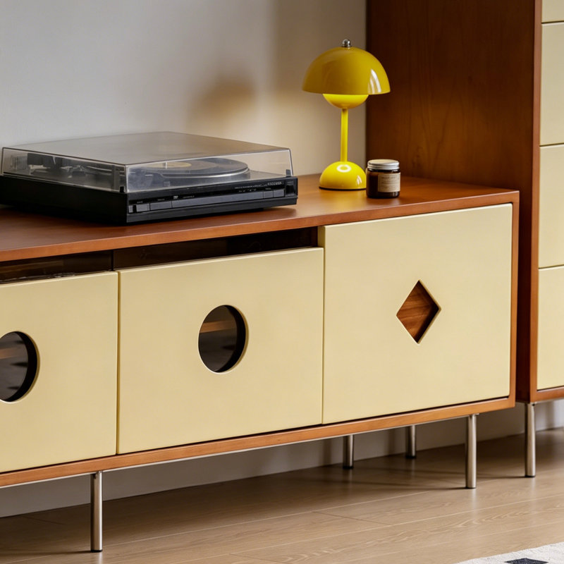 Meuble télé de style minimaliste français