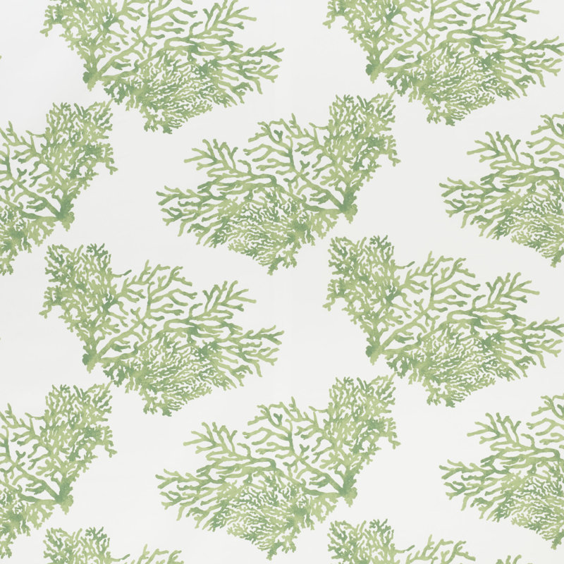 Tissu grande barrière de corail II, Vert