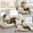 Oversized Bean Bag Chair for Adults, 2-Seater Loveseat Sofa, Bean Bag Couch with Filler Giant Living Room Bean Bag Chair with Pocket, Big Lazy Sofa Accent Chair for Gaming, Reading-382002055