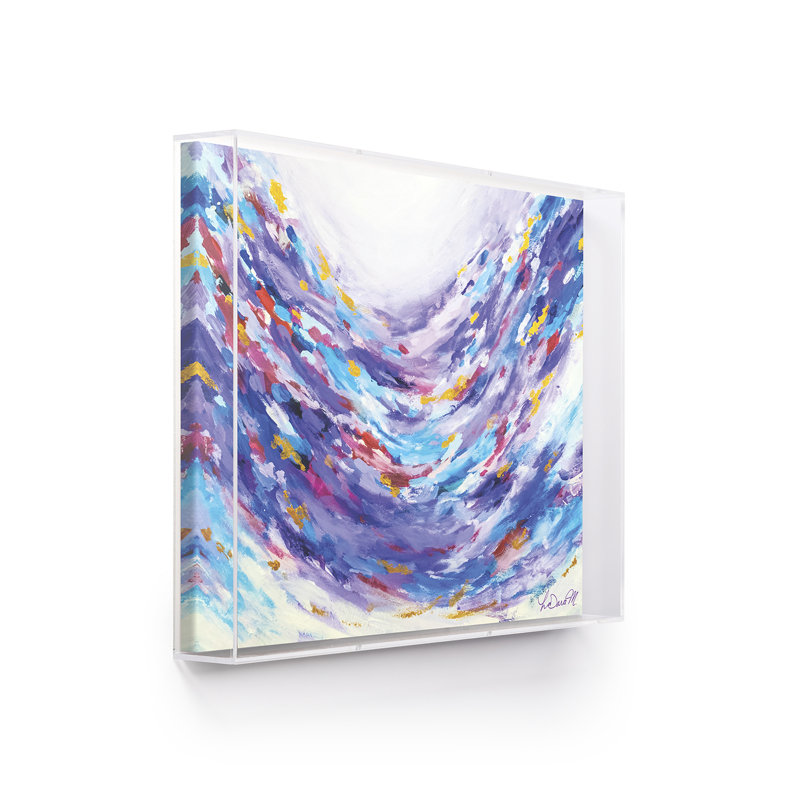 Feathered by LaDara McKinnon, Shadow Box, 16" H x 20" W