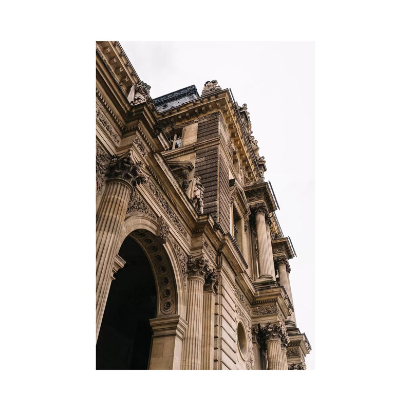 Louvre by Bethany Young - Print on Canvas, Wrapped Canvas, 45.72cm H x 30.48cm W x 1.91cm D