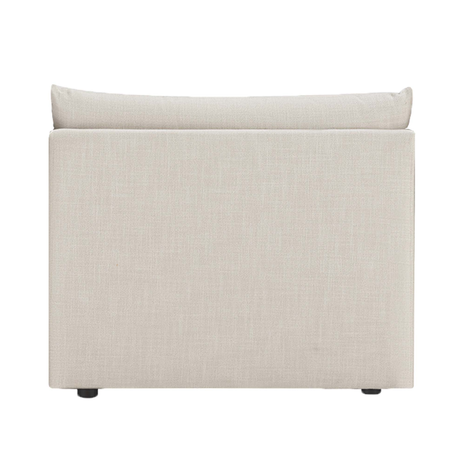Annabella 81" Modular Sofa, Effie Linen Performance Weave