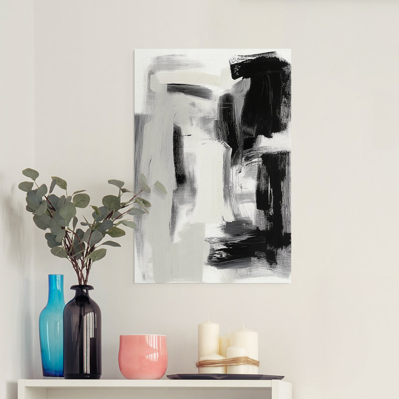 Série ABSTRACT DCCL XXI - Impression sur toile seulement - NON CADRE, H 18 po x l 12 po