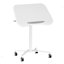 Support pour ordinateur portable blanc avec support à hauteur réglable et inclinable Techni Mobile