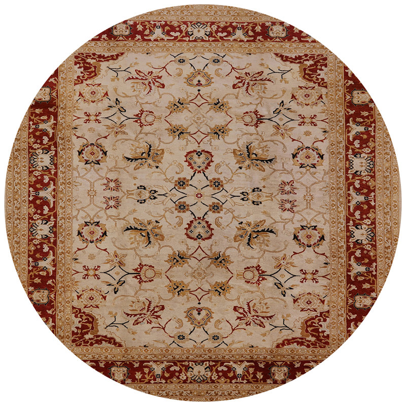 Cabbot Oriental Indoor Rug, Round 3'