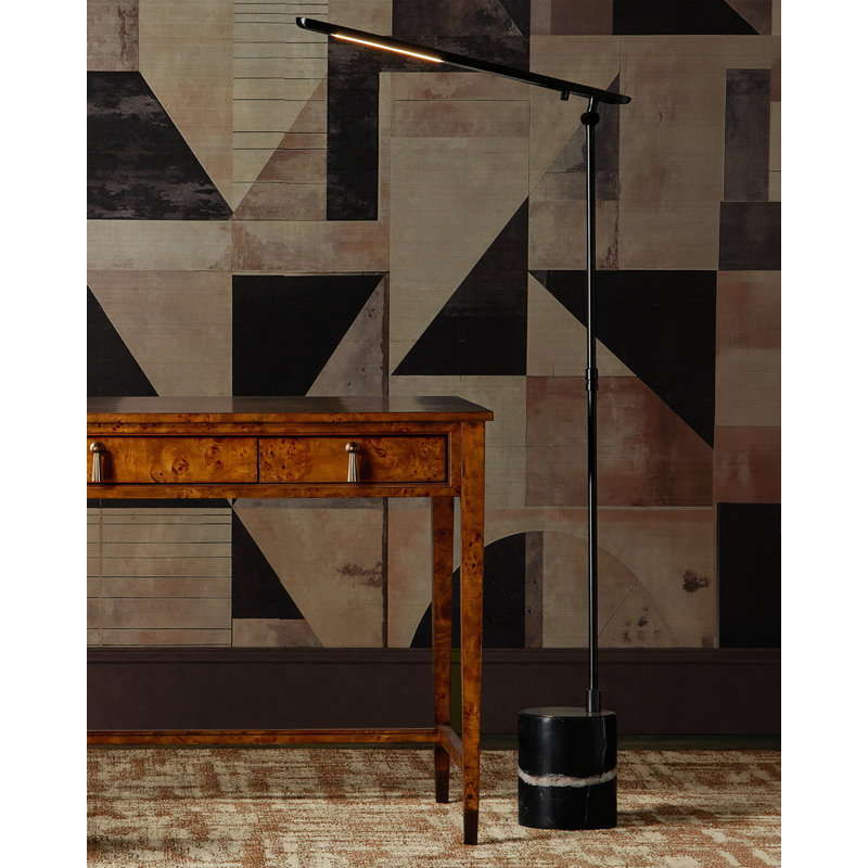 Hanford LED Floor Lamp, Oil Rubbed Bronze, Black