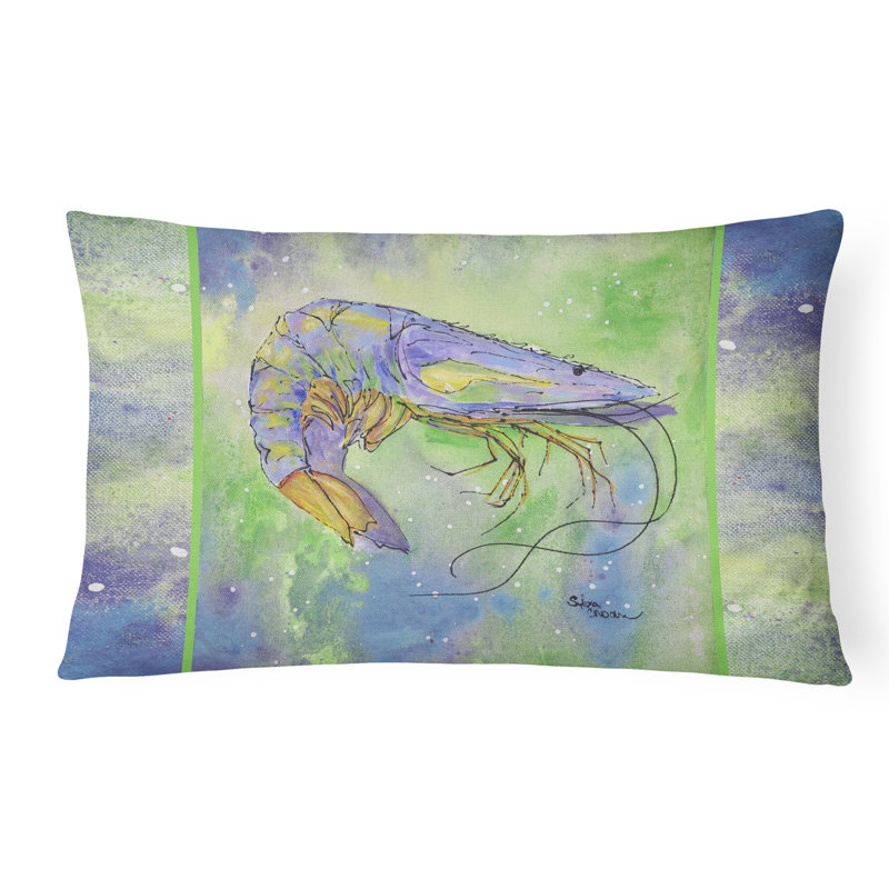 Coussin intérieur/extérieur crevette
