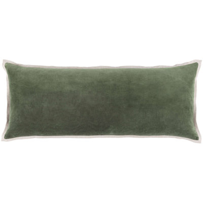 Gehry Velvet/Linen Decorative Pillow