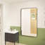 Élégant miroir encadré en aluminium avec coin arrondi pour une décoration intérieure élégante-512941704-512941706-513305233