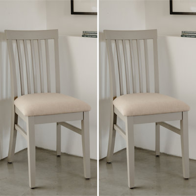Bayou 45cm H Upholstered Slat Back Side Chair