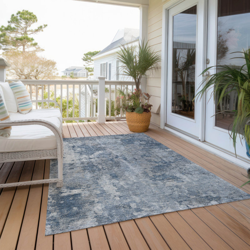 Tapis intérieur / extérieur Frostley, Rectangle 10 pi x 14 pi