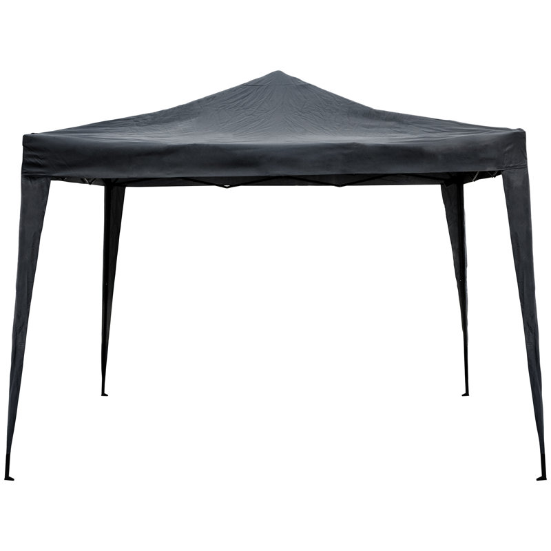 Auvent d'extérieur blanc cassé 10 pi x 10 pi , gris