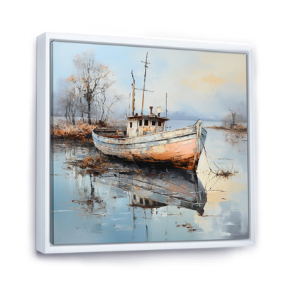 " Boat Charm In Winter I "