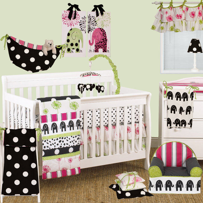 Literie 7 pièces pour lit de bébé Messinger