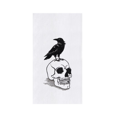 Serviette Skull & Crow