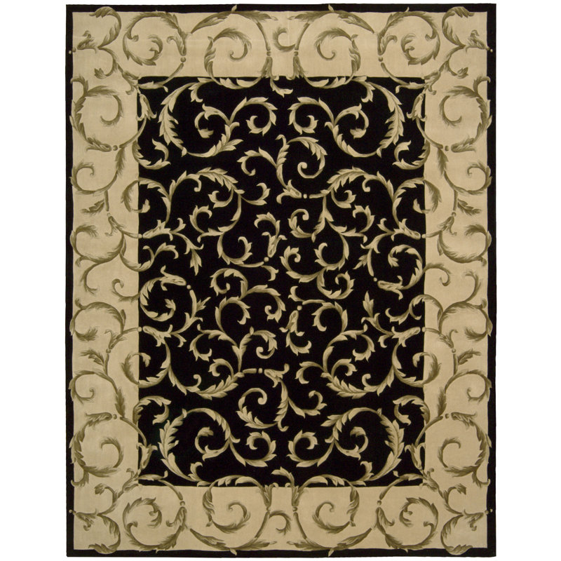Odette Wool Oriental Indoor Rug, Rectangle 8' x 11'