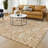 Machine Washable Indoor/Outdoor Chantille ACN2572 Floral Rug-554132781-554132774