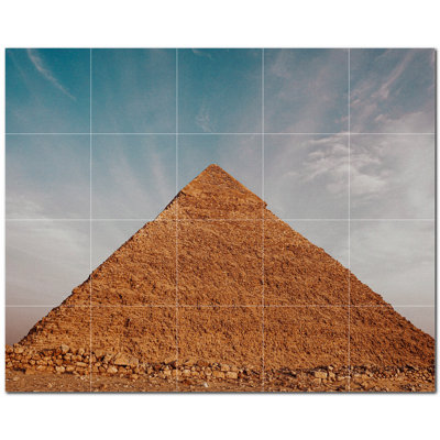 Famous Places Photo 12'' x 12'' Satin Ceramic Decorative Mural
