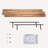 Zahriah 2 Piece Pine Floating Shelf-127572676