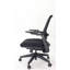 Fauteuil de direction ergonomique à dossier en filet avec accoudoirs lombaires et réglables Reach