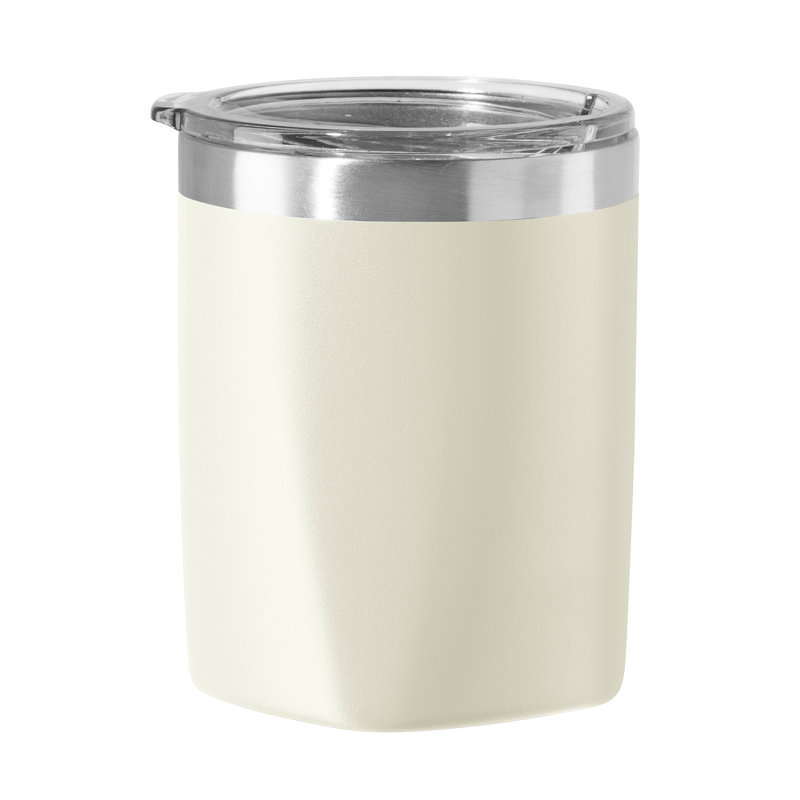 Gobelet de voyage en acier inoxydable 10 oz Oggi Barware, Beige