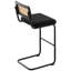 Tabouret rembourré en velours Krickelin-1200008073-1200008074-1200008079