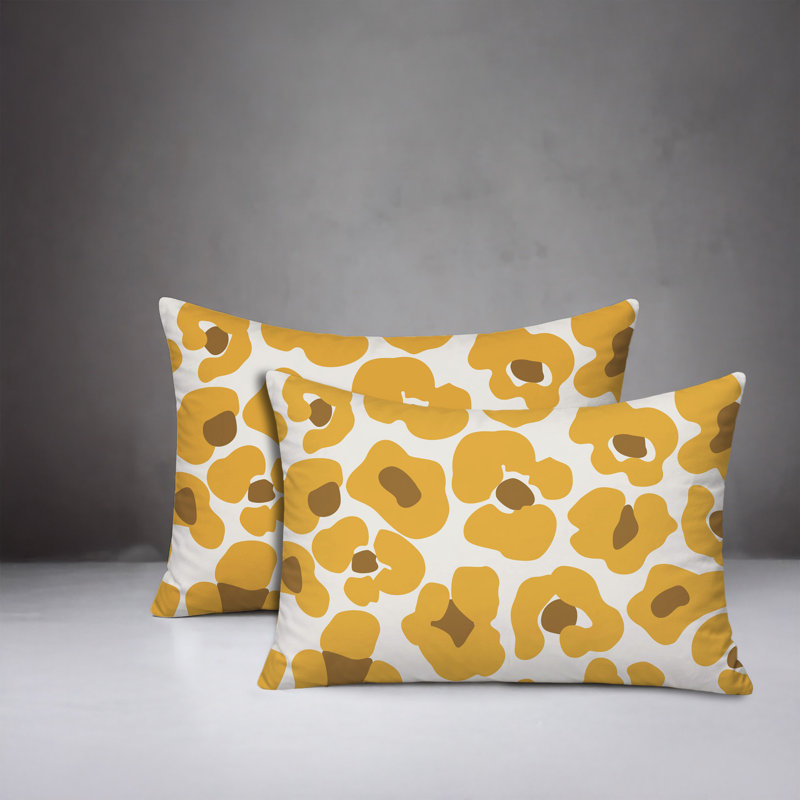 Coussin intérieur / extérieur Davi, 25x18, Yellow