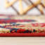 Tapis d'intérieur à motif géométrique de treillis contemporain Ahtziry-22842235