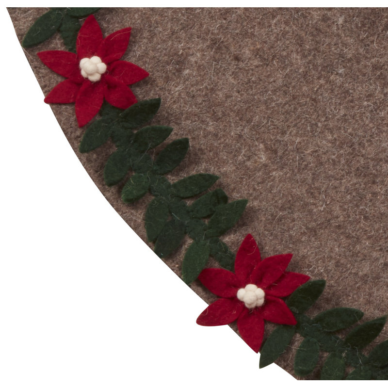 Handmade Felt Tree Skirt