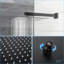 3-Function High-Pressure Rainfall Shower System, Tub Faucet Set