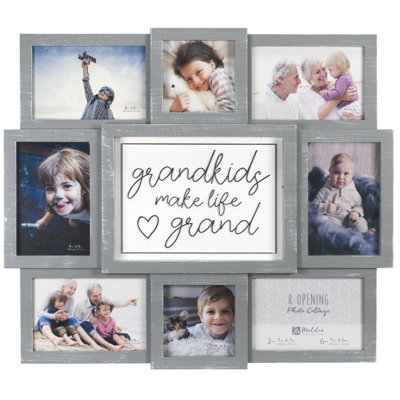 Grey Matte Picture Frame