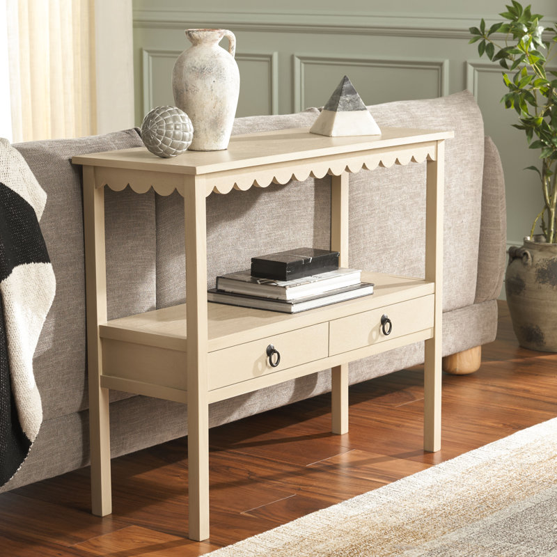 Sacaton Haven Lower 2 Drawer Console, Natural