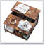 Table basse à plateau relevable avec rangement Farmhouse - 31,5 /